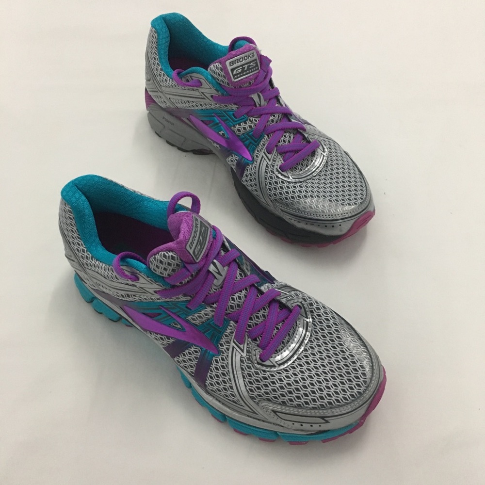 Brooks Womens Sz 9 Adrenaline GTS 17 Running Shoes - Picture 4 of 8